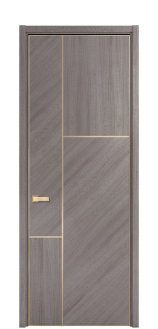Дверь межкомнатная Юнит Слот 10-123 Цвет Эвкалипт Грей Покрытие ШПОН Эвкалипт Наличник L 50 Цена 101069