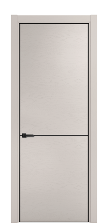 Дверь межкомнатная Слот 10-001 Цвет Ясень Дымчатый Покрытие ЭМАЛИ Шпон крашеный Наличник L 75 Цена 52488