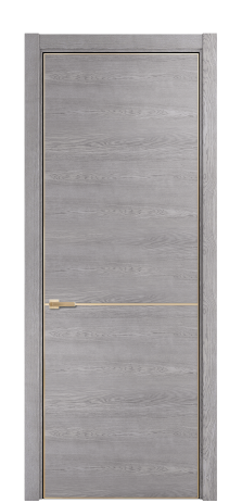 Дверь межкомнатная Слот 10-001 Цвет Дуб Темный Покрытие ШПОН Дуб Наличник Скрытый короб золото Цена 50992