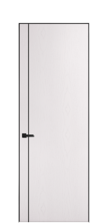 Дверь межкомнатная Слот 10-011 Цвет Ясень Крем Покрытие Шпон крашеный  Наличник Скрытый короб хром Цена 43550