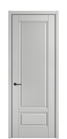 Дверь межкомнатная Савона 2B Цвет Телегрей Покрытие ЭМАЛИ Эмаль Наличник L 50 Цена 49475