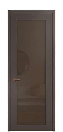 Дверь межкомнатная Страда 11 Цвет Коричневый Покрытие ЭМАЛИ Эмаль Наличник L 50 Цена 46943
