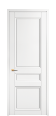 Дверь межкомнатная Беллуно 4 Цвет Белый Покрытие ЭМАЛИ Эмаль Наличник L 50 Цена 59083