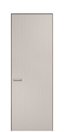 Дверь межкомнатная Бриз 1 Цвет Дымчатый Покрытие ЭМАЛИ Эмаль Наличник Скрытый короб золото Цена 63935